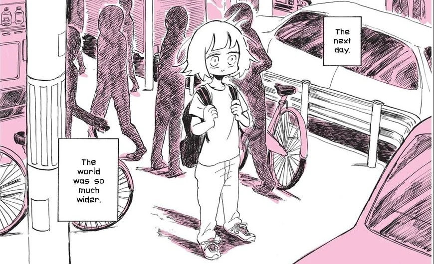 manga lesbian experience