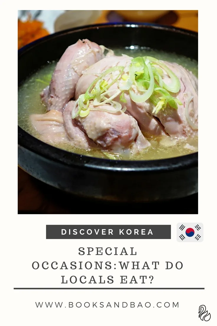 korean food traditional - special occasions