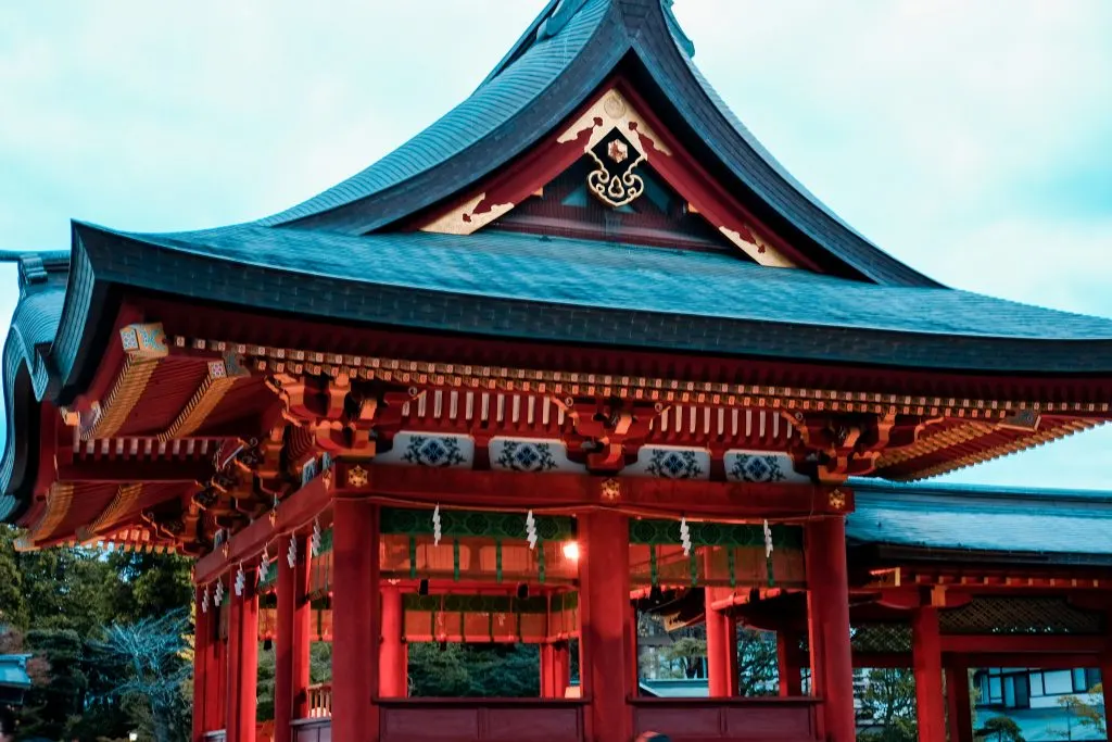 Temple kamakura Japan