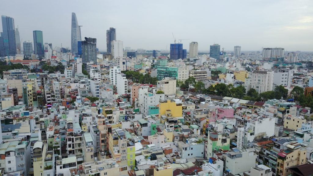 Ho Chi Minh city view