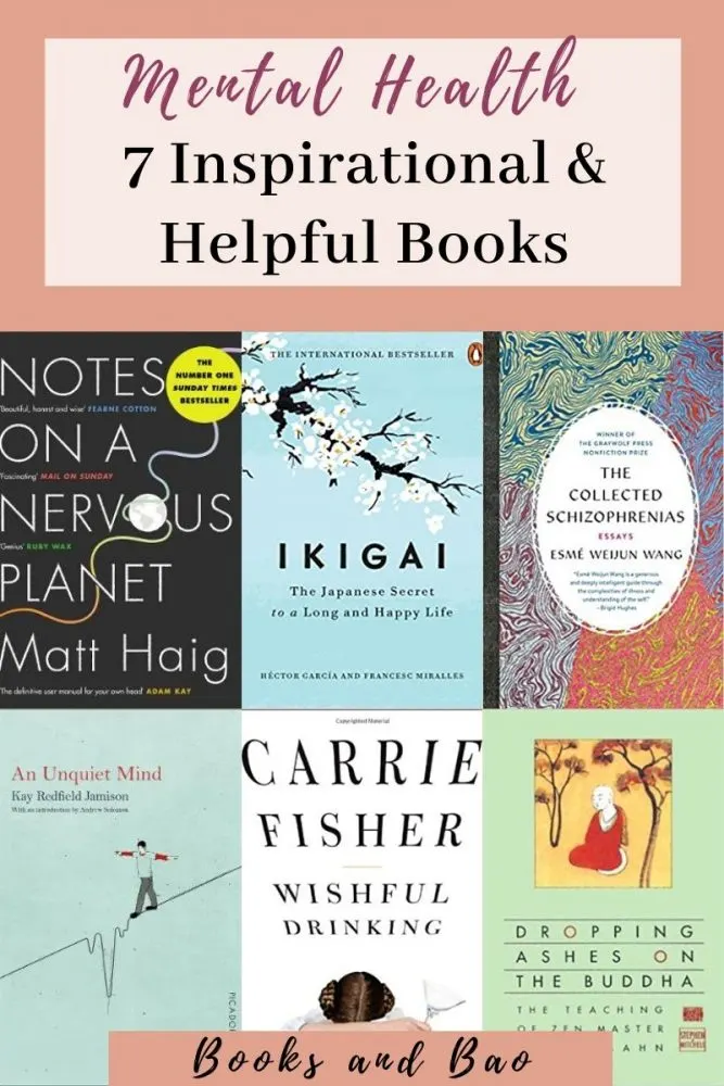 Inspirational, informative and enlightening books on mental health that may help lighten the load a little or teach you something new. #booklists #inspirational #inspirationalbooks #inspirationalwords #amreading #bookstoread #booklist #mentalhealth