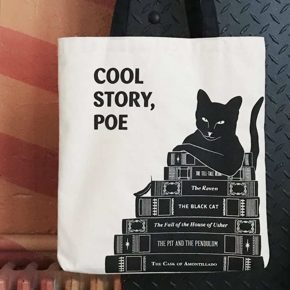 literary tote bag