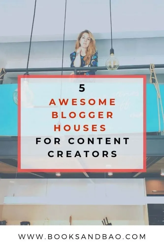 Awesome Blogger Houses For Content Creators | Books and Bao