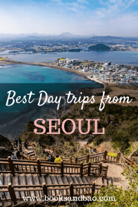 Best Day Trips From Seoul | Books and Bao | Seoul is an exciting and electric metropolis of incredible food, a vibrant music scene, and some of the best bars in East Asia. But it's also surrounded on every side by mountains, islands, traditional villages, and beautiful historic sites. All of which are easy day trips from Seoul. Take a look at this list of seven awesome Seoul day trips
#seoul #southkorea #korea