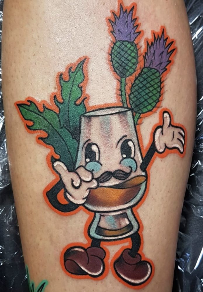 Stefanie Hübscher tattoo