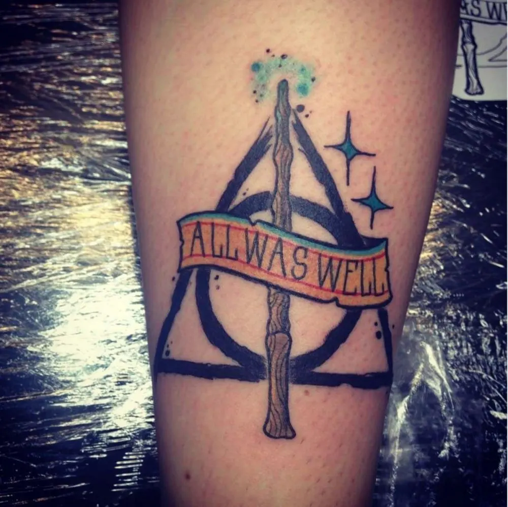 deathly hallows tattoo
