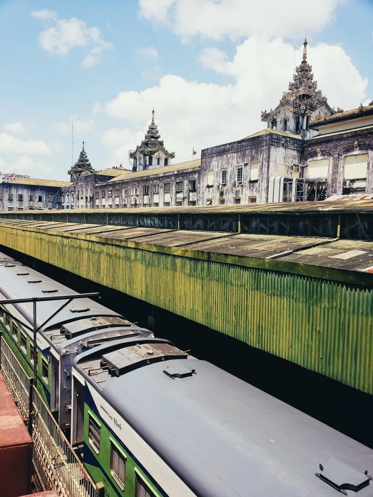 Yangon Train Station | Best Places to Visit in Myanmar