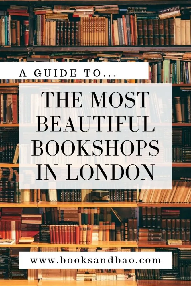 beautiful bookshops in london