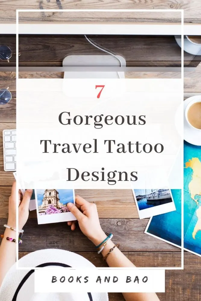Best Travel Tattoos| From globe tattoos to backpack tattoos, check out the most imaginative and inspiring travel tattoos that celebrate the open road and those who walk it! #tattoodesigns #tattoostudios #traveltattoo #smalltattoo #cutetattoo #art 