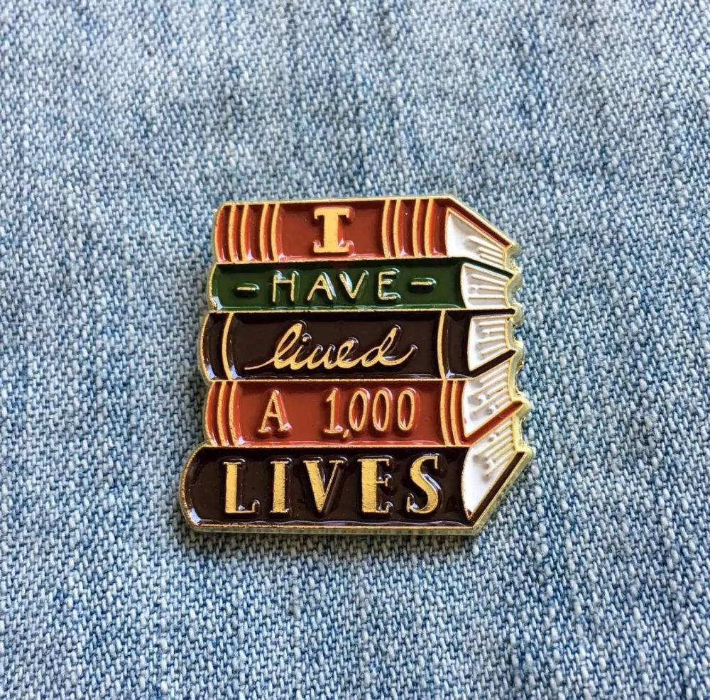 book-enamel-pins