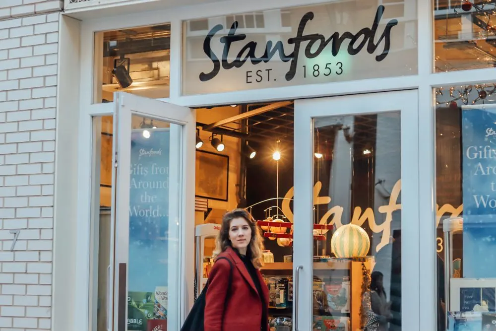 stanfords bookshop london