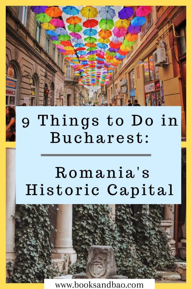 The Best Things to Do in Bucharest: Romania's Historic Capital | Books and Bao | Bucharest is filled with unique architecture, rich in local delicacies, and the holder of a few world records. Here are the best things to do in Bucharest. #citybreak #romania #travelguide #europetravel #historicaltravel #newyear #traveldestinations #travelguide