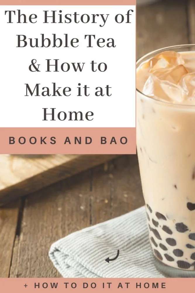 Find out the interesting story behind bubble (boba) tea which originated in Taiwan and how you can easily make your own at home! #bubbletea #taro #asiancuisine #bubbletearecipe #bobatea