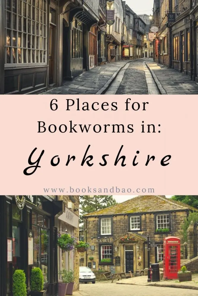 The UK's greatest writers were inspired by Yorkshire. From Dracula's Castle to Diagon Alley, here are the best places to visit in Yorkshire for bookworms. #englandtravel #literarytravel #bookishplaces #harrypotter #bronte #beautifulplaces #england