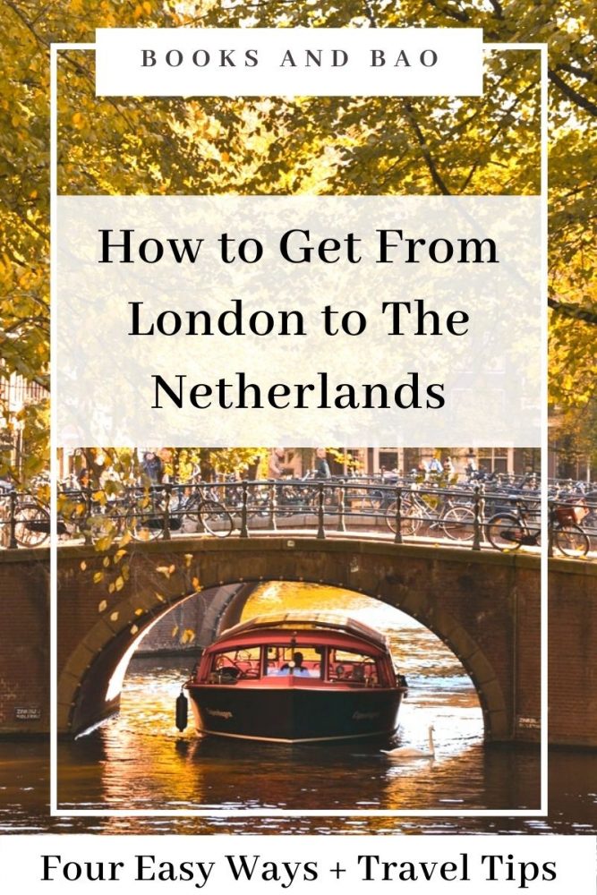Find out the best ways to travel between London to Amsterdam by train, bus, car, and plane plus some tips and places to stay when you get there! #traveluk #netherlands #eurotrip #beautifulplaces