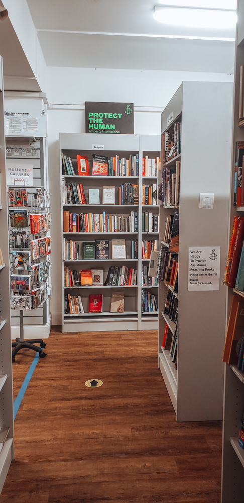 Amnesty bookshop Cambridge