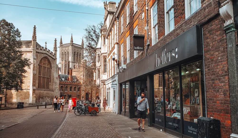 Heffers Bookshop Cambridge