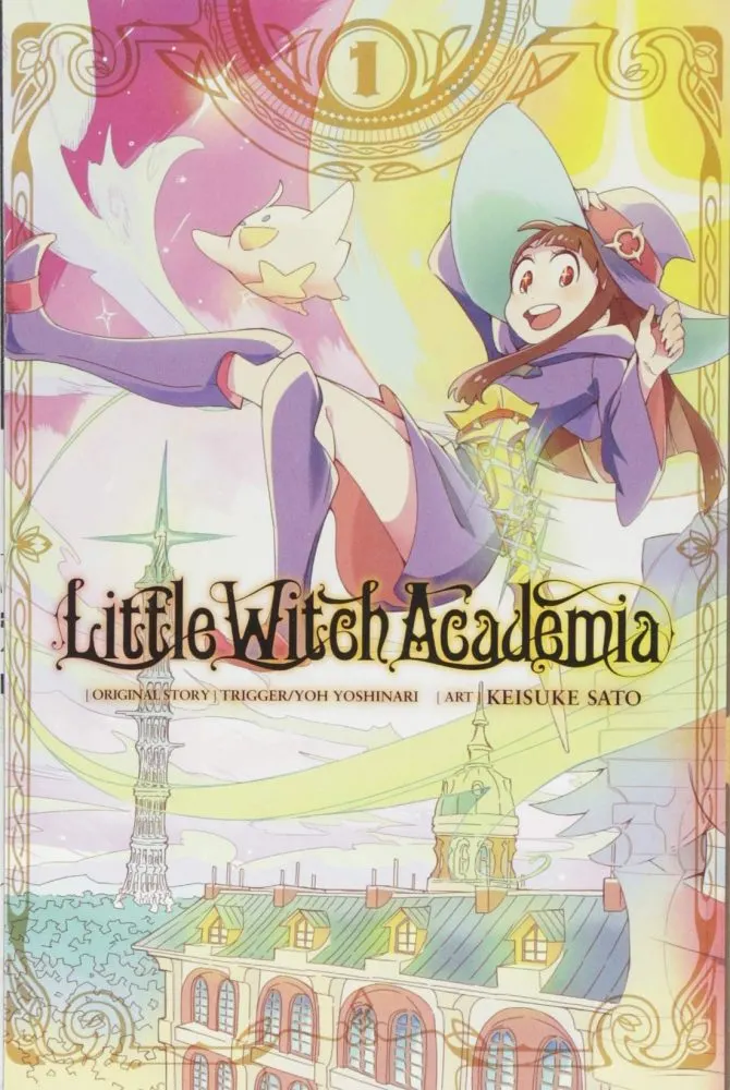 little witch academia manga