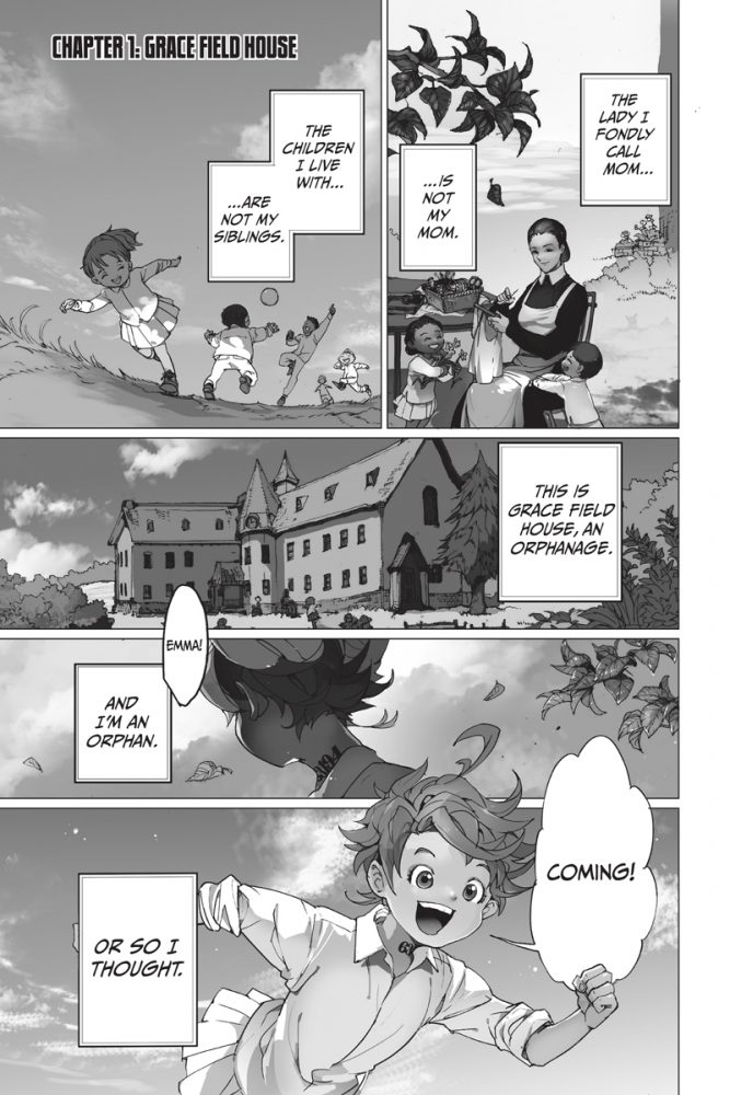 Review: The Promised Neverland — Episode 1: 121045 - Geeks Under Grace