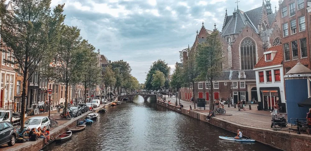 amsterdam canal view