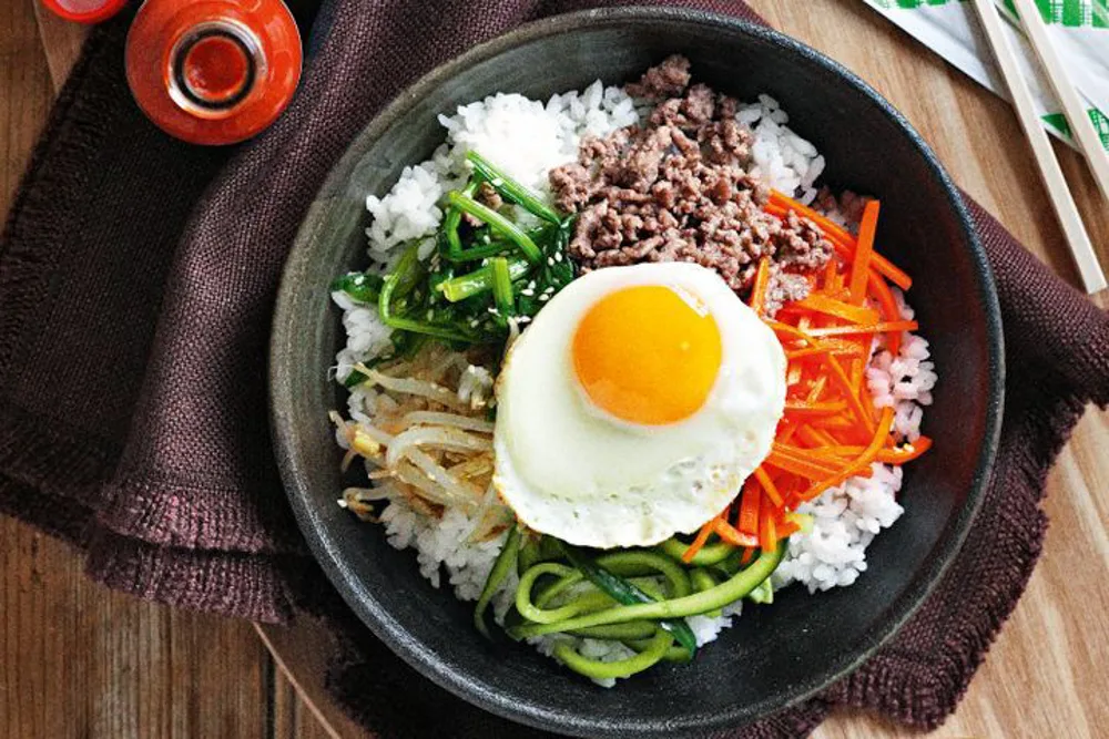 bibimbap south korean food