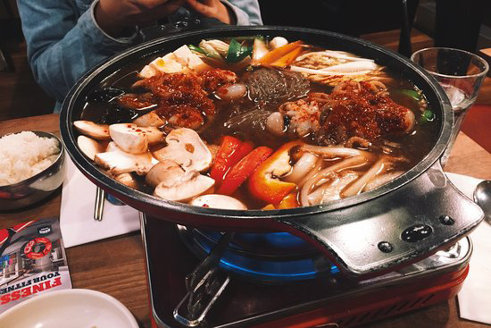 hot pot dishes south korea