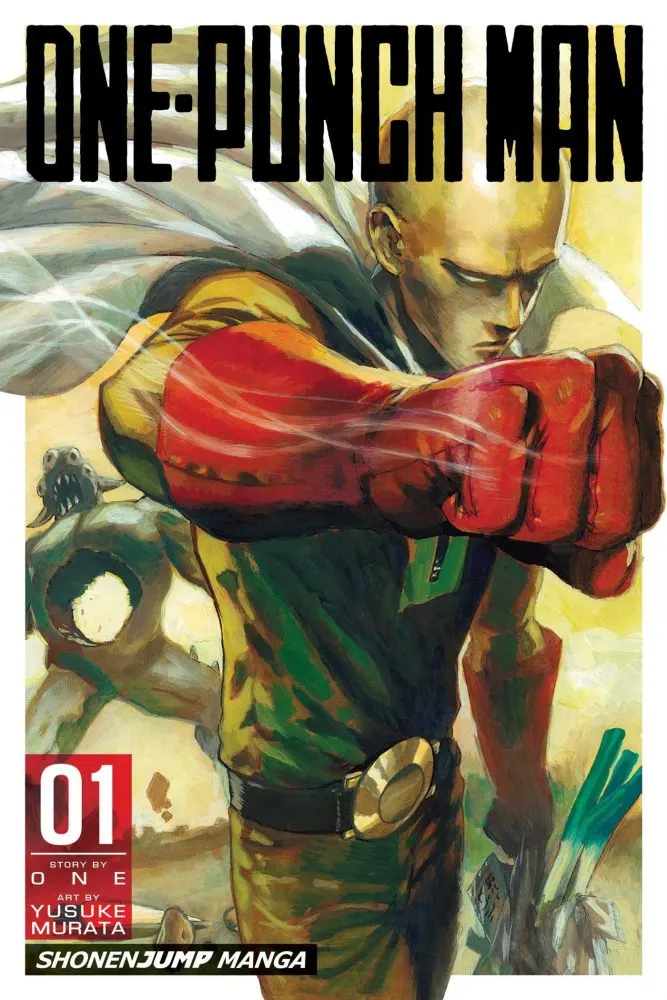 copertina del manga one punch man