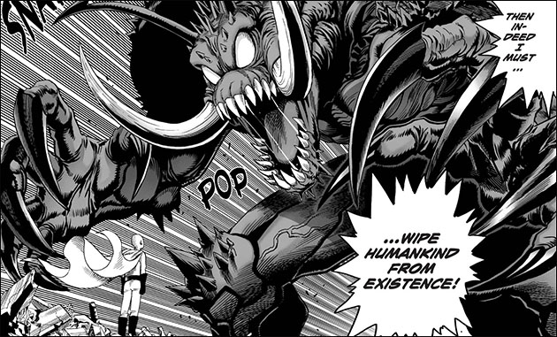 one punch man manga art