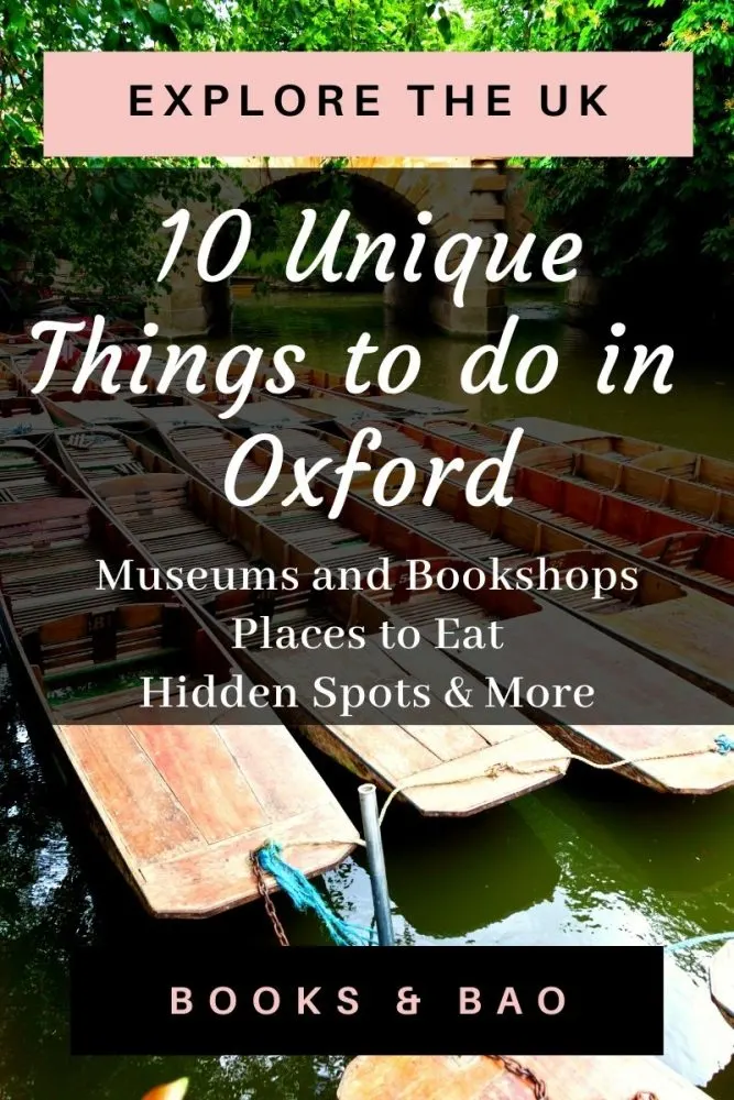 Oxford is pure magic. A city that holds so many treasures it's difficult to know where to start. Here are ten unique things to do in Oxford UK for every traveller.