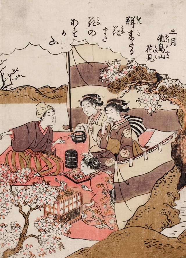 history of japanese tea