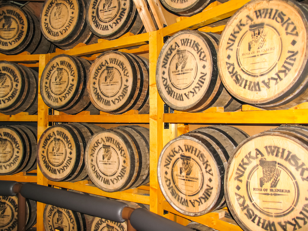 japanese whiskey barrels