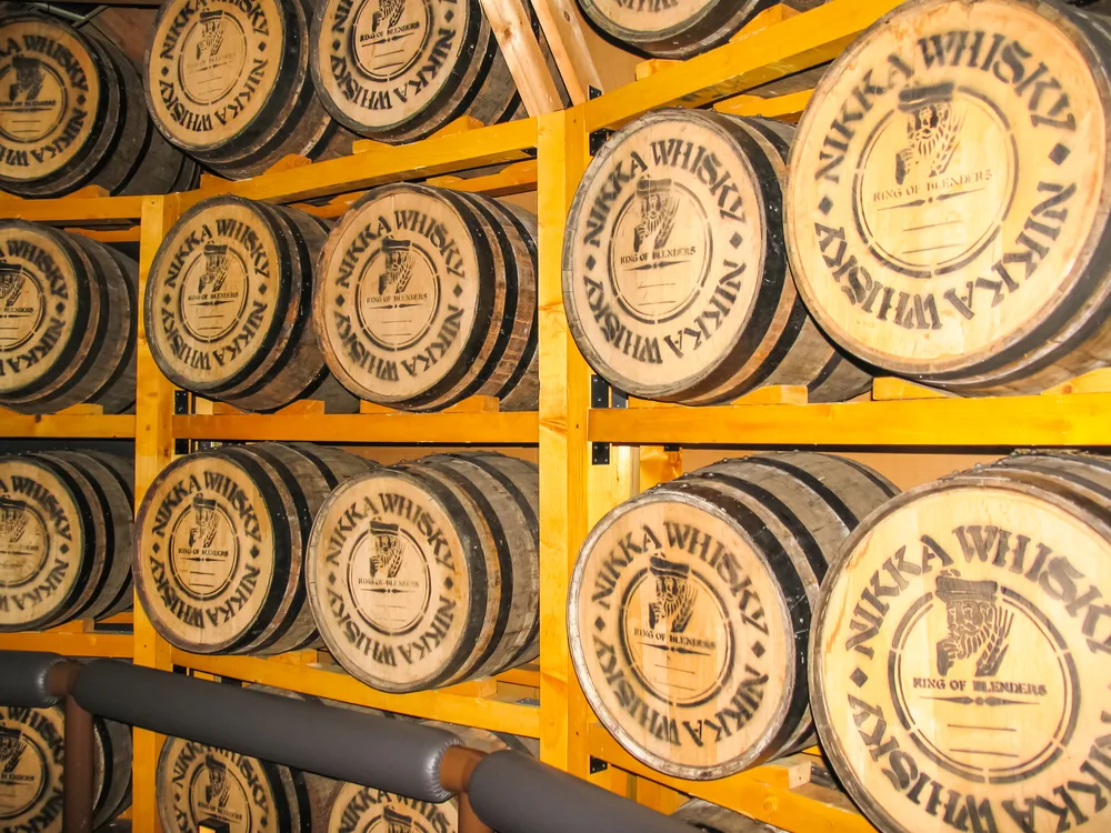 japanese whiskey barrels