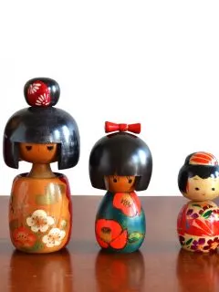 japanese kokeshi dolls japan