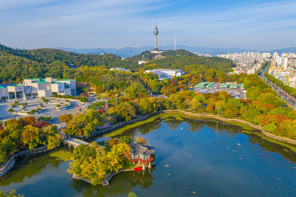 suseong lake daegu