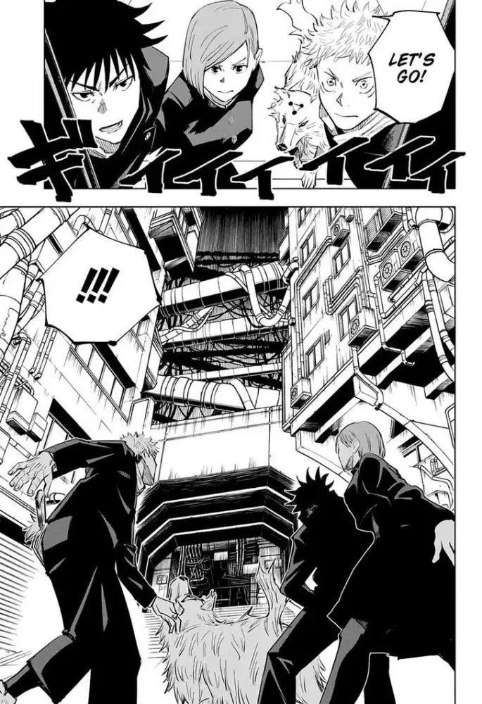 I'm reading through JJK manga for the first time and couldn't resist when I  saw this panel : r/JuJutsuKaisen