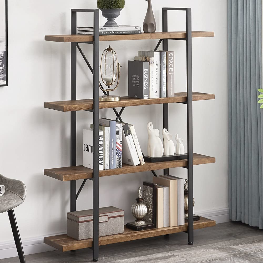 industrial bookcase