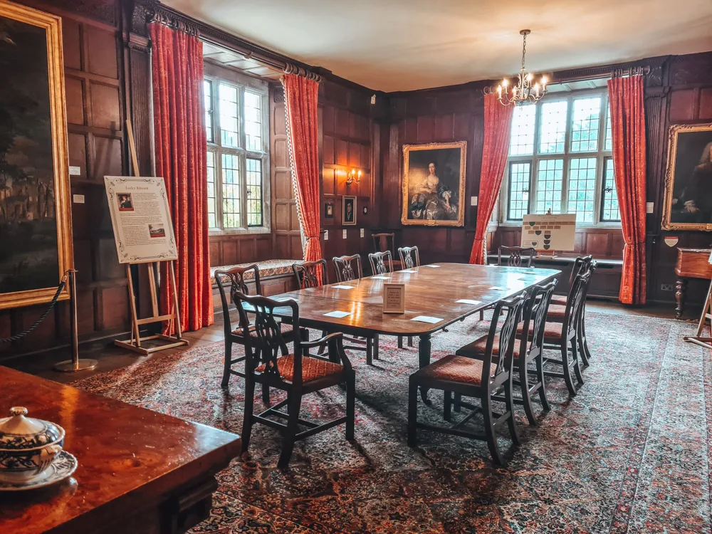 Jane Austen Chawton dining room