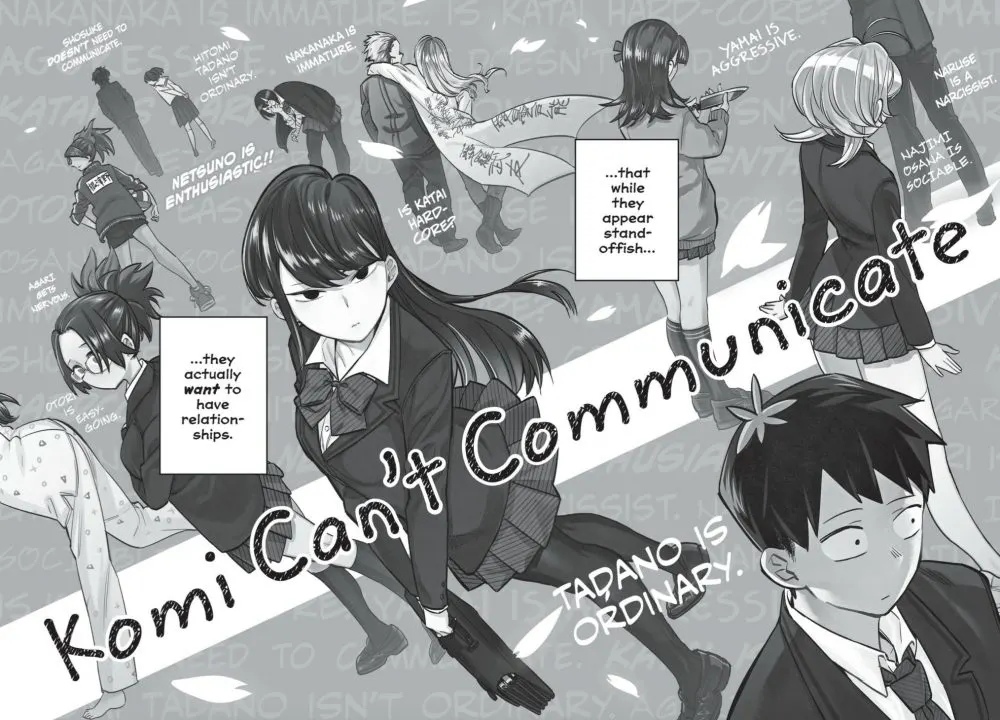 Final perfeito!!! Komi Can´t Communicate. 