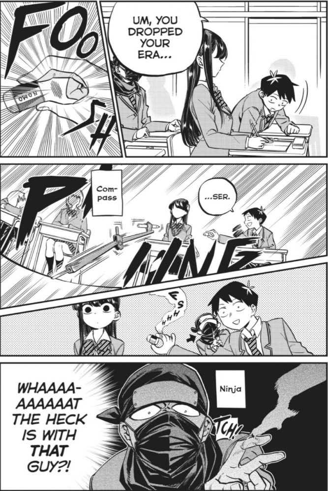 komi can't communicate comedy