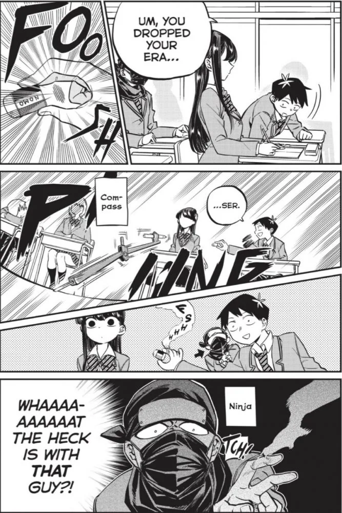 komi can't communicate comedy