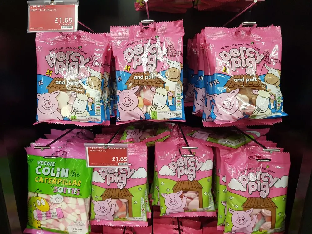 percy pigs