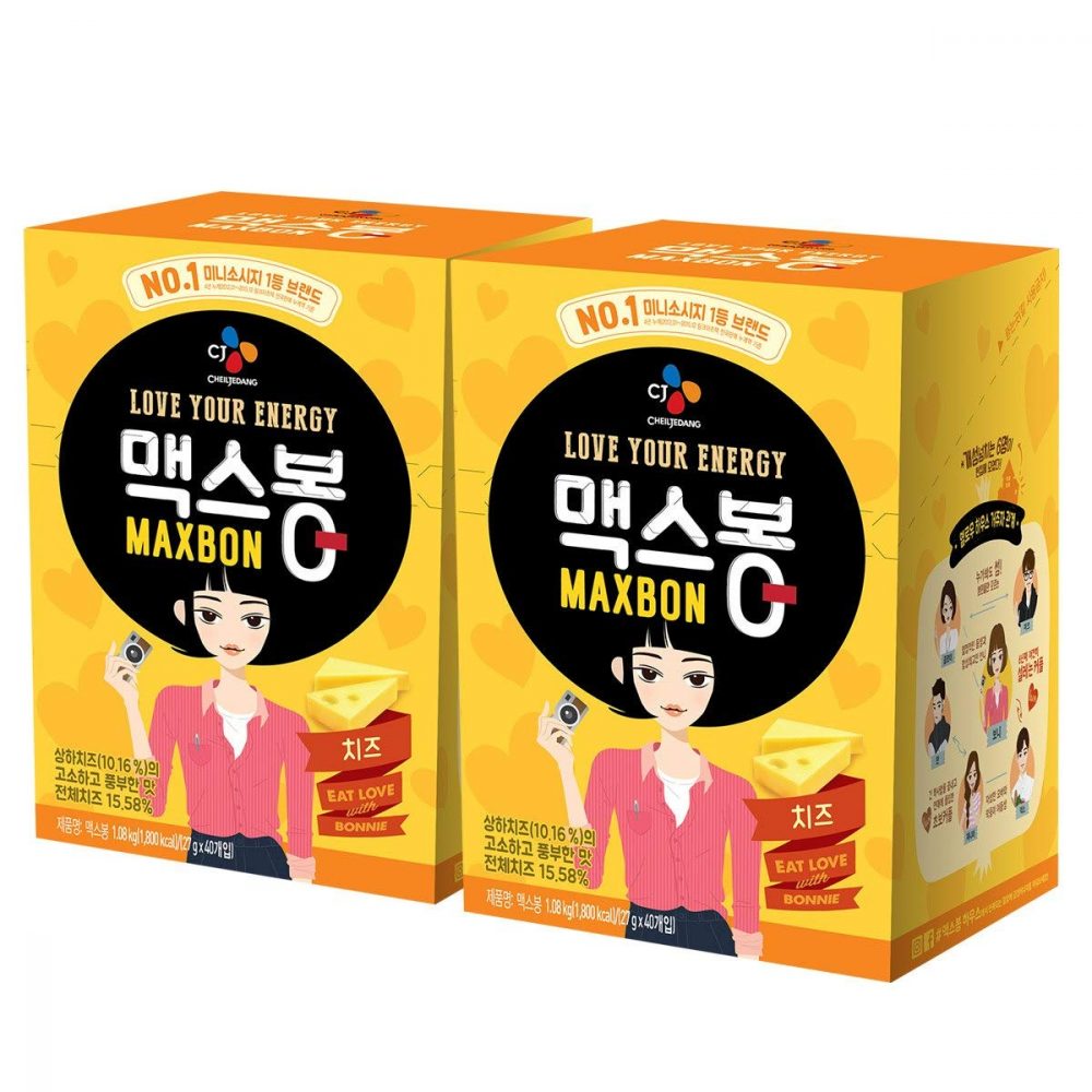 Maxbon Cheese Sausage korean popular snack
