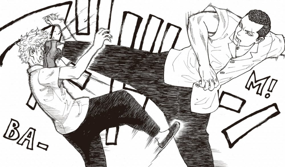 how to draw manga fight scene