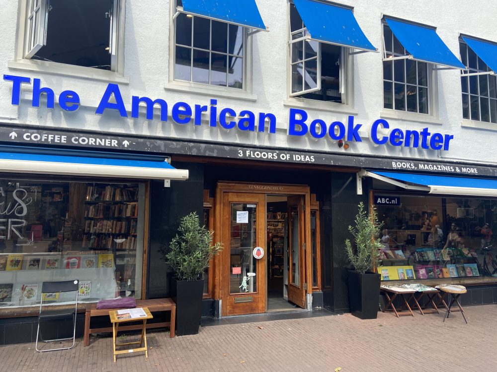 american bookstore amsterdam netherlands