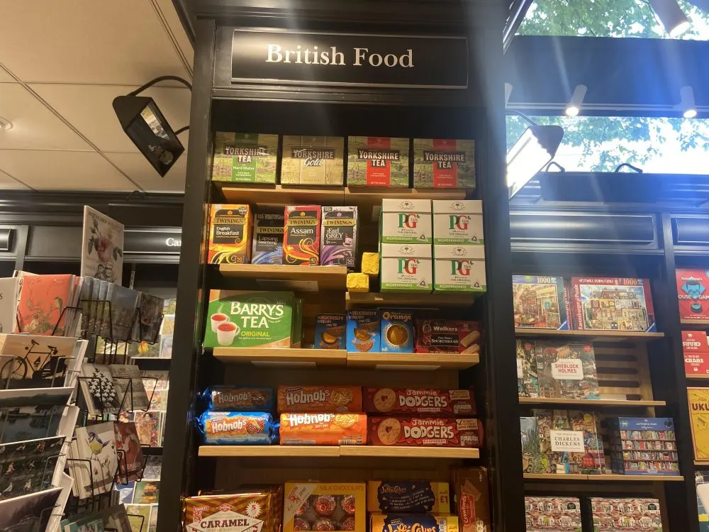 waterstones british food